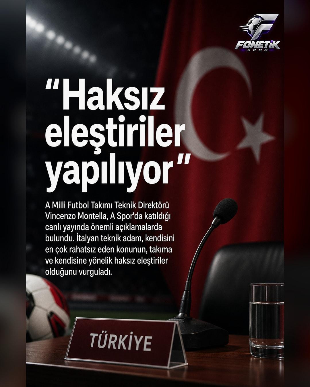 Montella'dan Haksız Eleştirilere Sert Yanıt: "Rahatsız Eden Tek Şey Bu!"